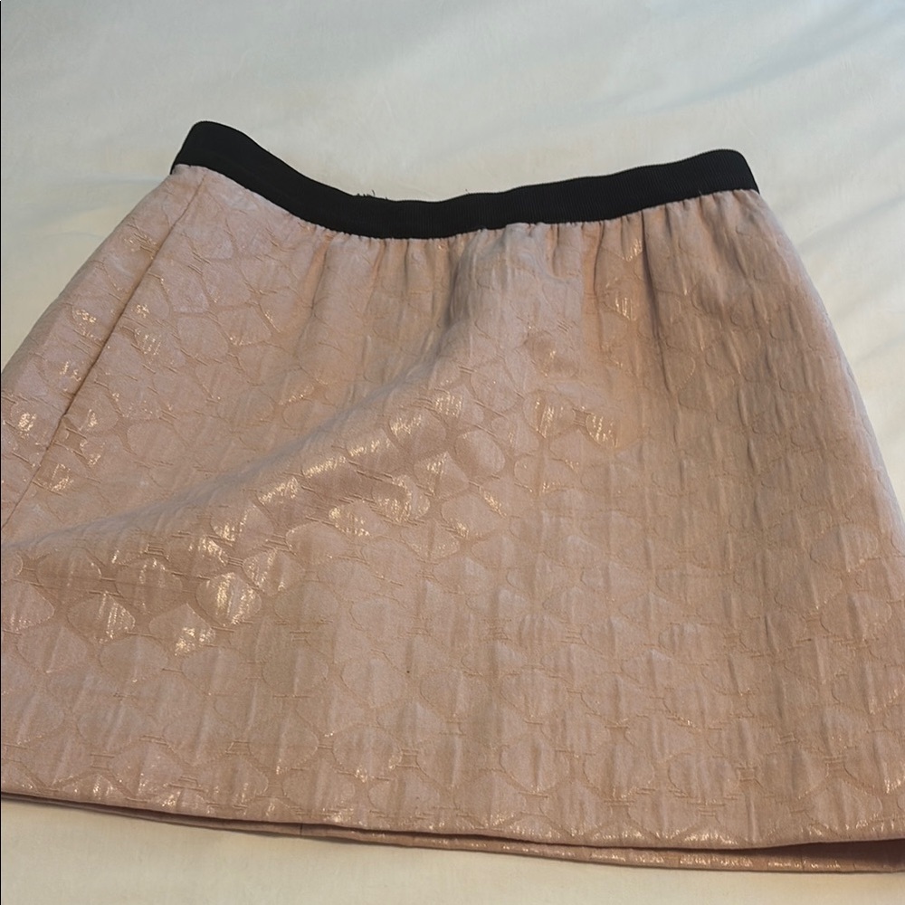 LOFT pink and Black Bubble Mini Skirt Cocktail